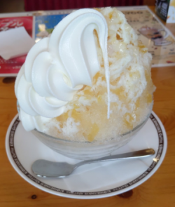 かき氷 コメダ珈琲