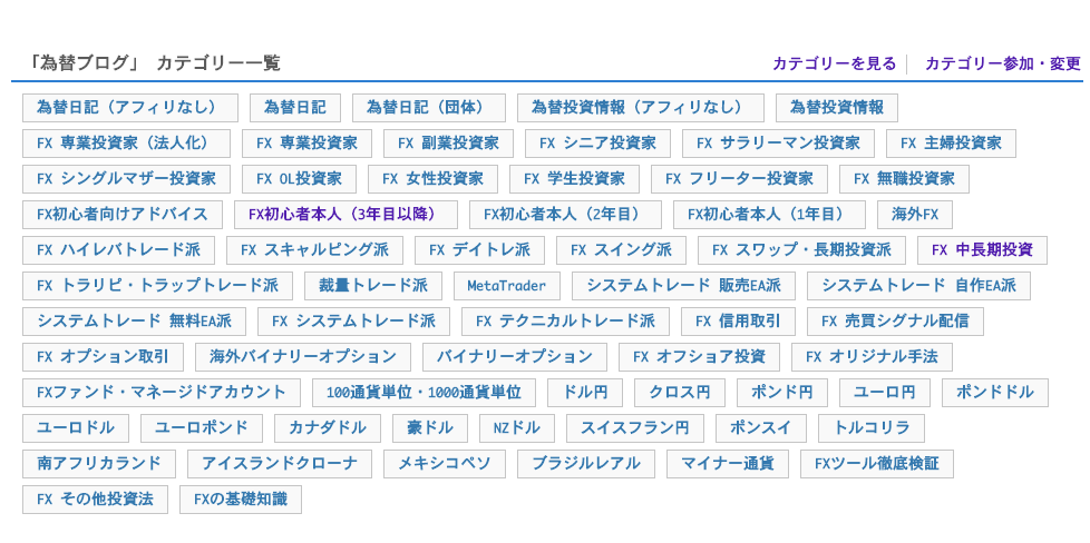ブログ村 カテゴリ
