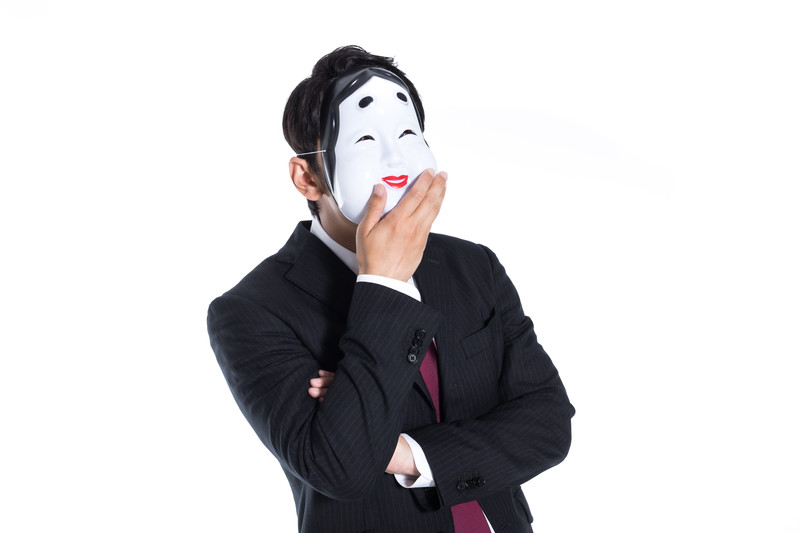 大笑い